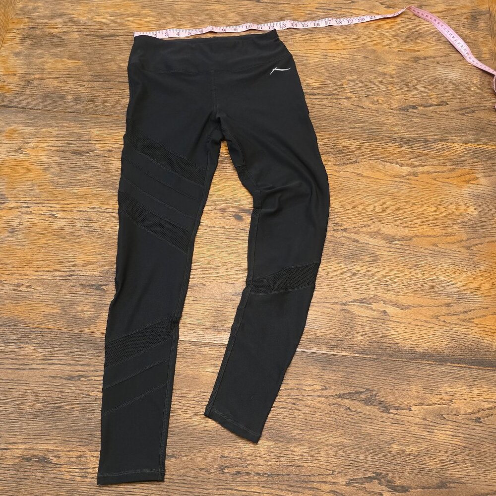NWOT Black GOTTEX Full Length Leggings sz S